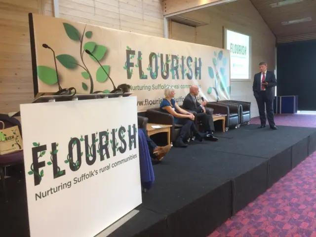 Bill Turnbull at the Flourish summit