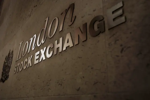 London Stock Exchange sign