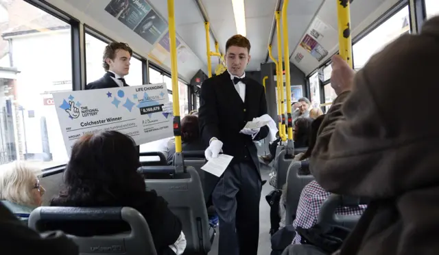 Butlers on bus