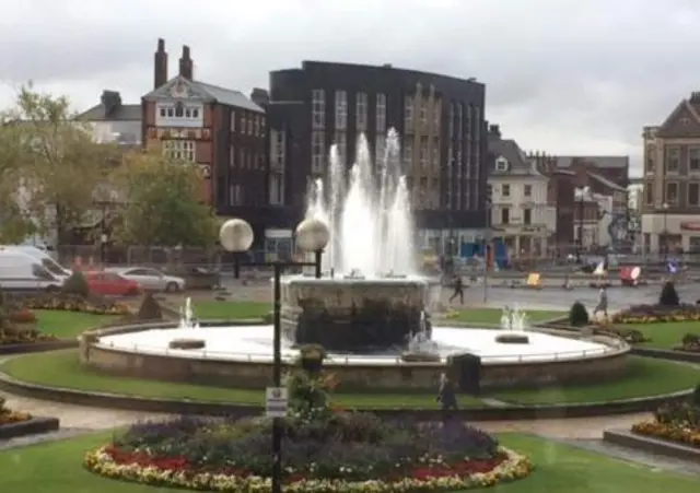 Bubble fountain