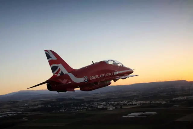 Red Arrows over India