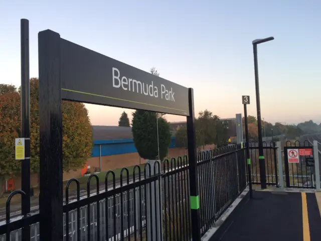 Bermuda Park station