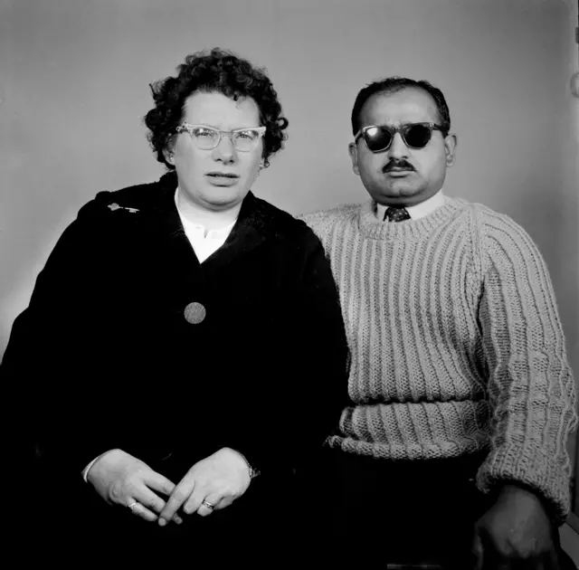 Maganbhai Patel photograph - unknown man and woman