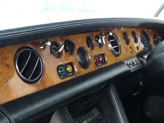 Interior of Rolls-Royce