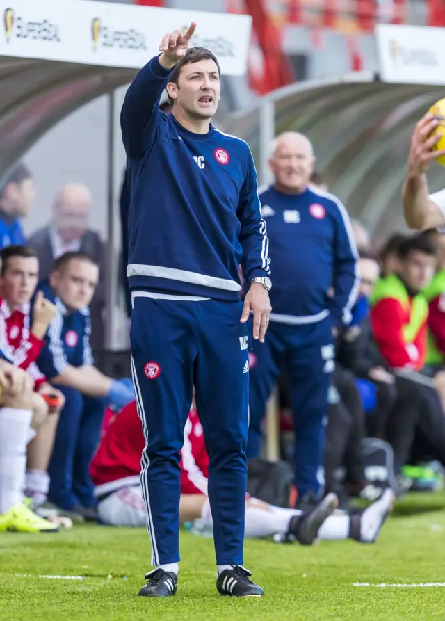 Hamilton Accies boss Martin Canning