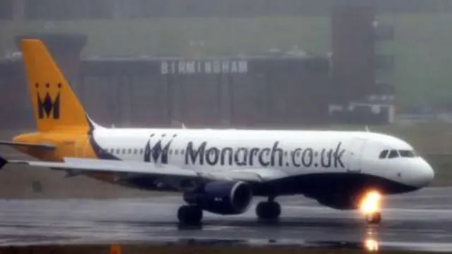 Monarch plane