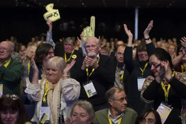 Delegates react to news of consultation on second independence referendum