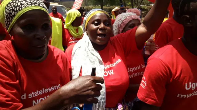 Makonde community members in Nairobi, Kenya - 13 October 2016