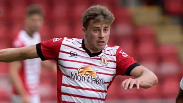 James Jones in action for Crewe