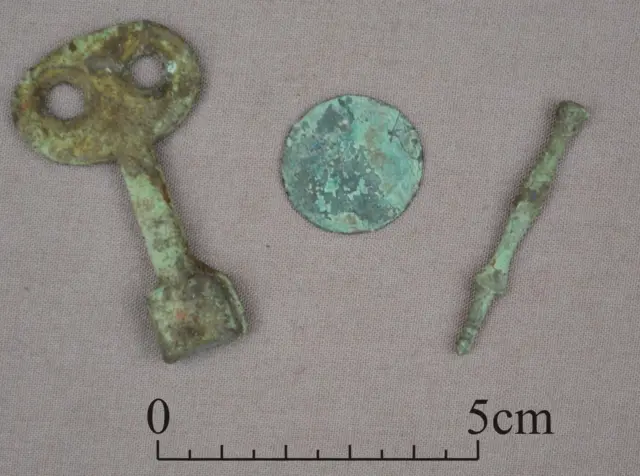 Late 18th Century coin, barrel tap key