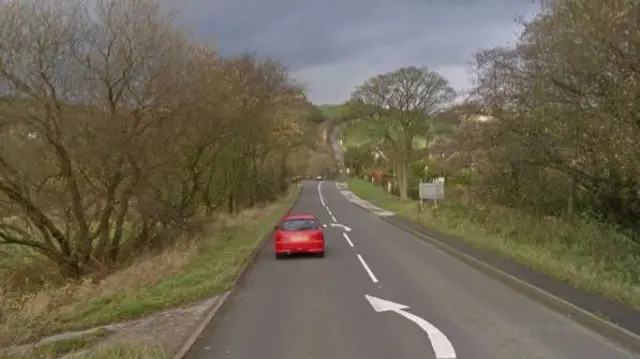 A53 near Blackshaw Moor