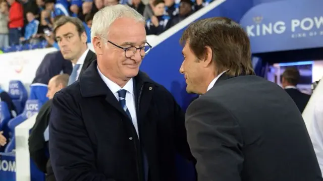 Claudio Ranieri v Antonio Conte