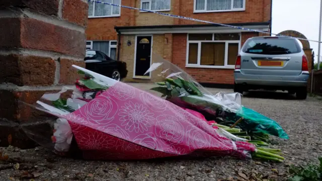 Floral tribute to Colchester baby killed by dog