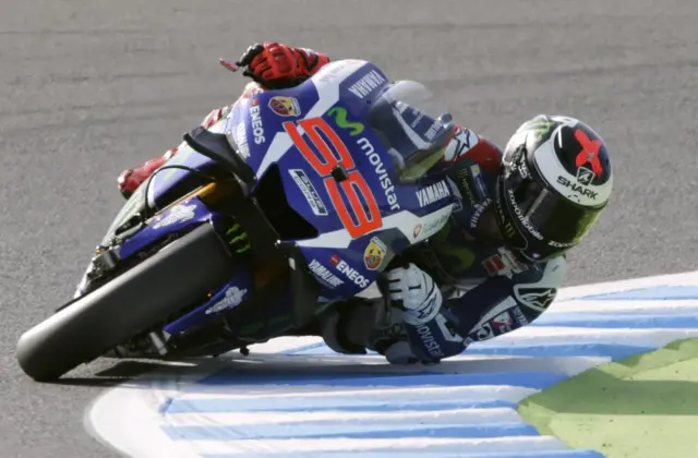 Jorge Lorenzo at Motegi