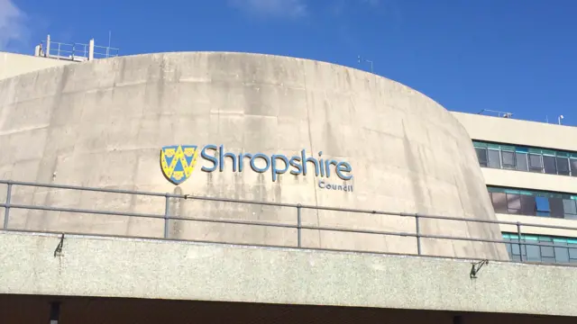 Shropshire Council building