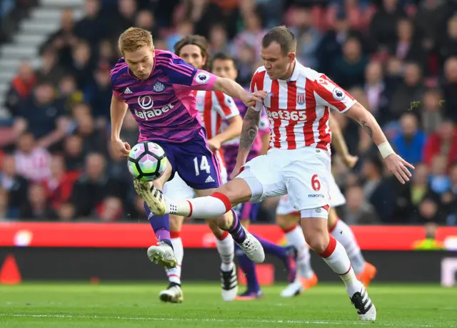 Glenn Whelan and Duncan Watmore