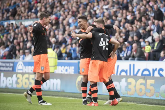 Sheffield Wednesday celebrate