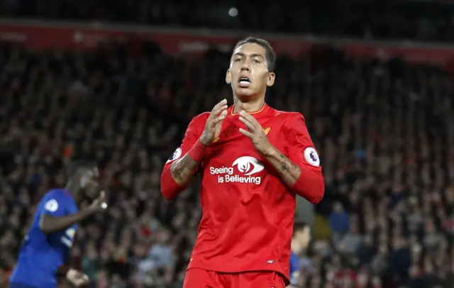 Roberto Firmino misses