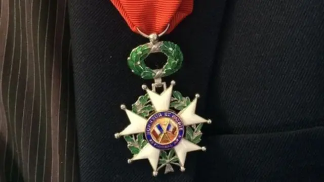 A Legion d'honneur medal