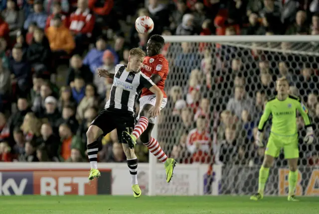 Barnsley v Newcastle