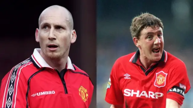 Steve Bruce and Jaap Stam