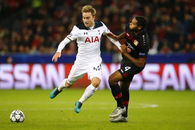 Eriksen footwork