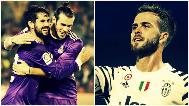 Isco, Bale and Pjanic