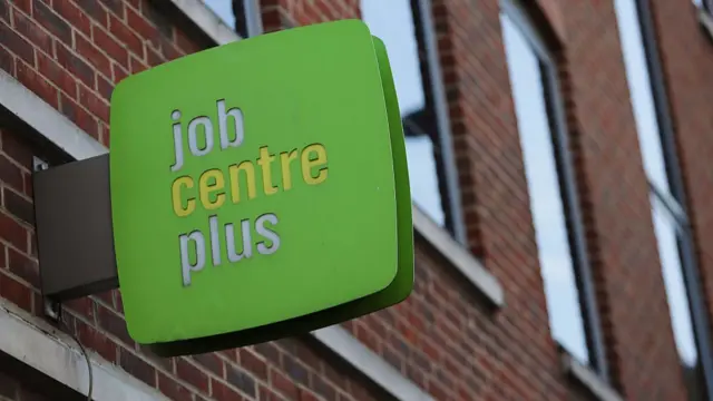 Job Centre Plus sign