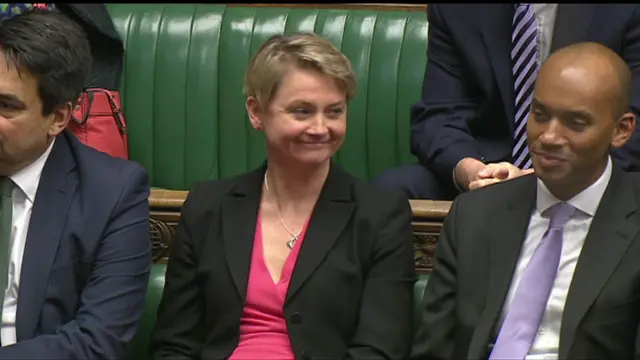 Yvette Cooper and Chuka Umunna