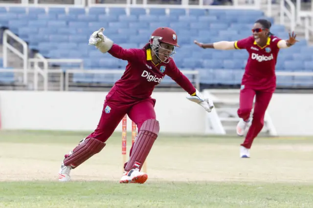 West Indies celebrate