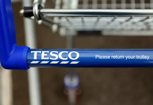 Tesco trolley