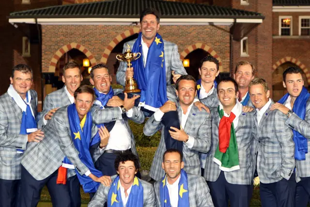 Europe win the Ryder Cup