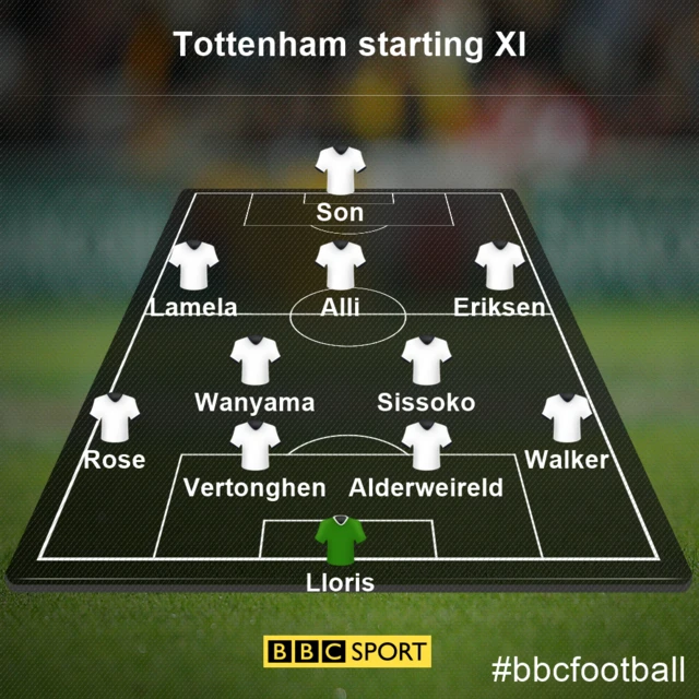 Tottenham team