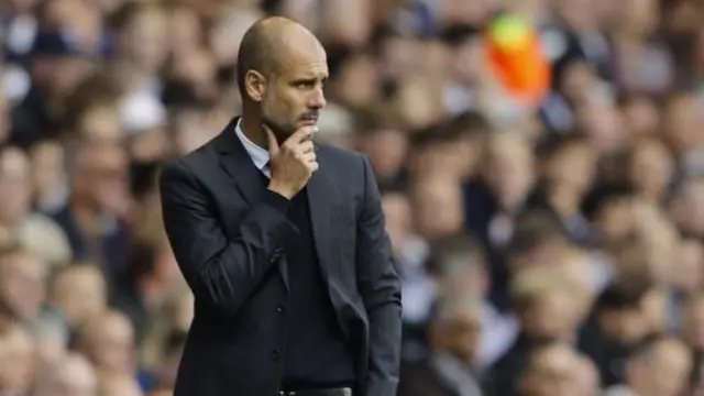 Manchester City manager Pep Guardiola