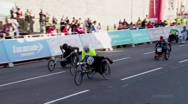 Wheelchair race Cardiff