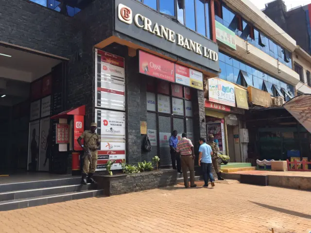 Crane Bank brach in Kampala