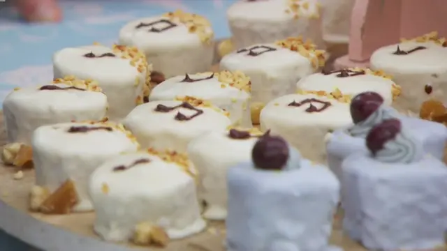 Candice Brown's fondant fancies