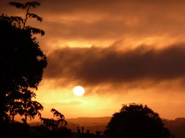 Sunrise over Hoyland Nether