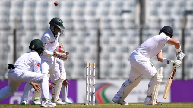 Ben Duckett bowled