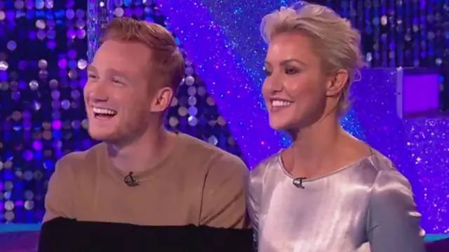 Greg Rutherford and Natalie Lowe