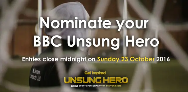 BBC Unsung Hero graphic