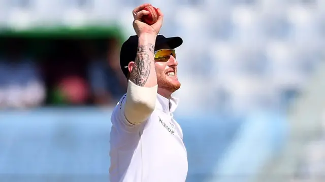 Ben Stokes celebrates