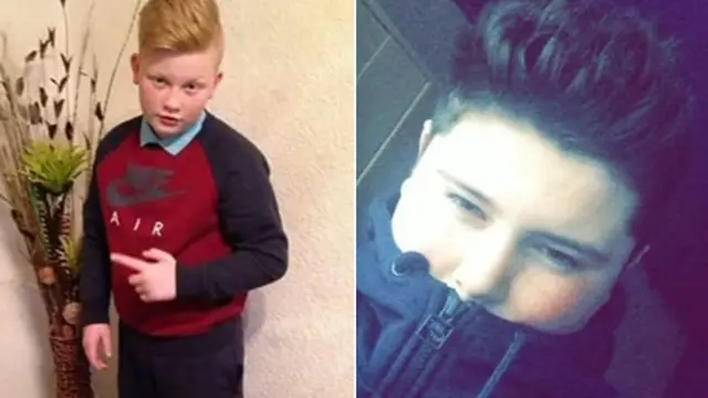 Rhys Baker and George Wharton