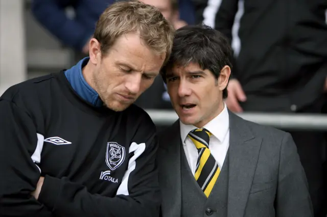 Gary Rowett was assistant manager to Paul Peschisolido at Burton before taking over in 2012