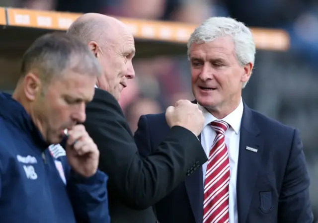 Mark Hughes and Mike Phelan