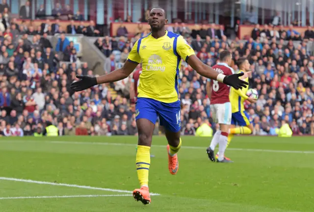 Yannick Bolasie celebrates