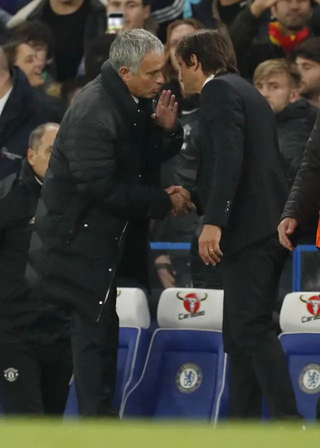 Mourinho and Conte