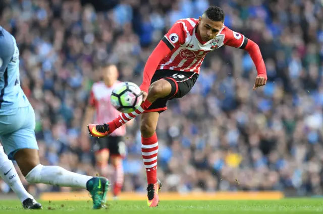 Sofiane Boufal crosses the ball