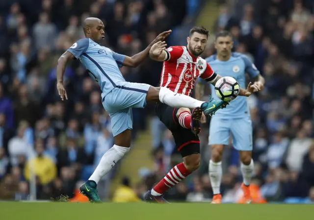 Charlie Austin in action