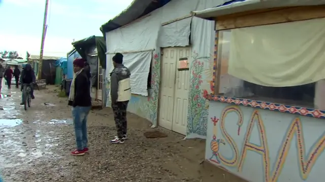 Jungle migrant camp, Calais